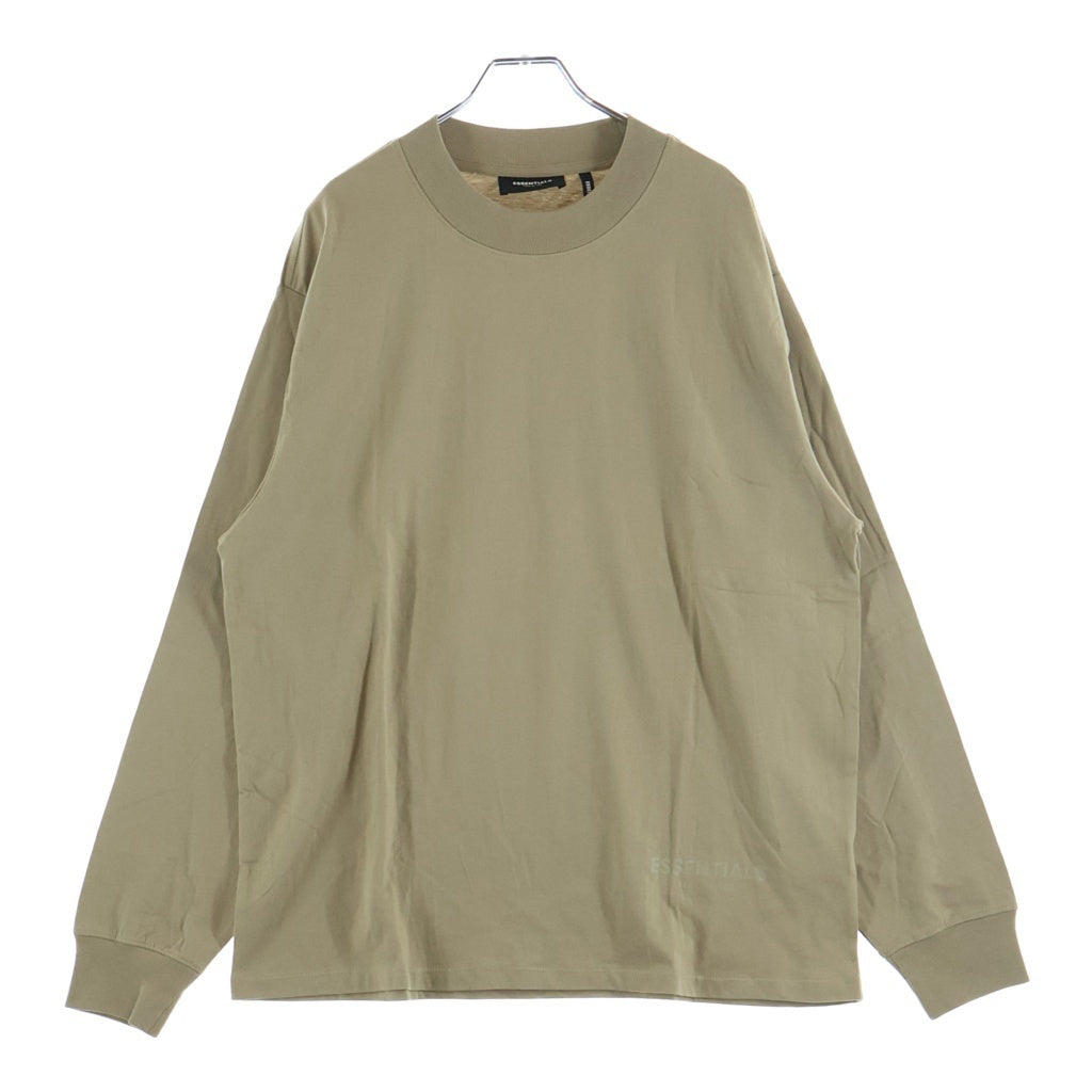 FEAR OF GOD ESSENTIALS(フィアオブゴッド エッセンシャルズ) L/S T-SHIRT リフレクター 長袖Tシャツ ロンT ベージュ
