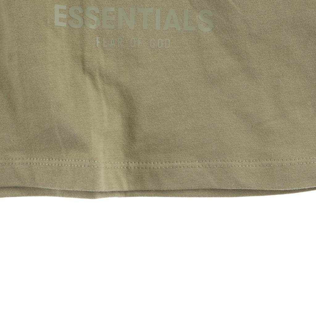 FEAR OF GOD ESSENTIALS(フィアオブゴッド エッセンシャルズ) L/S T-SHIRT リフレクター 長袖Tシャツ ロンT ベージュ