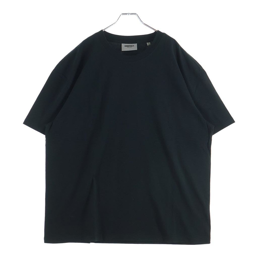 FEAR OF GOD ESSENTIALS(フィアオブゴッド エッセンシャルズ) S/S T-SHIRT ラバーロゴ 半袖Tシャツ ブラック