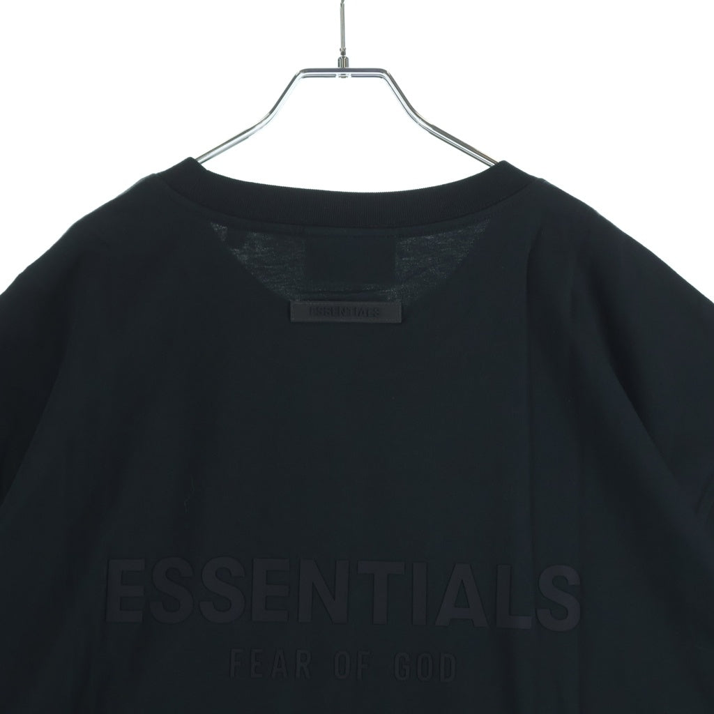 FEAR OF GOD ESSENTIALS(フィアオブゴッド エッセンシャルズ) S/S T-SHIRT ラバーロゴ 半袖Tシャツ ブラック