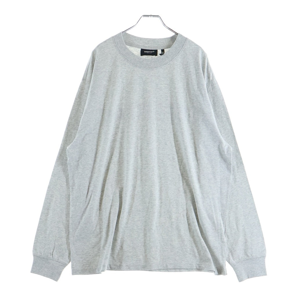 FEAR OF GOD ESSENTIALS(フィアオブゴッド エッセンシャルズ) L/S T-SHIRT リフレクター 長袖Tシャツ ロンT グレー