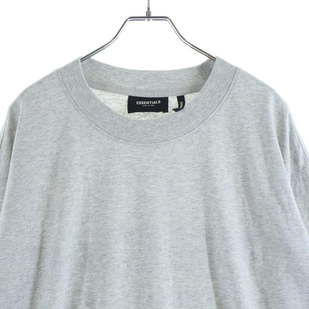 FEAR OF GOD ESSENTIALS(フィアオブゴッド エッセンシャルズ) L/S T-SHIRT リフレクター 長袖Tシャツ ロンT グレー