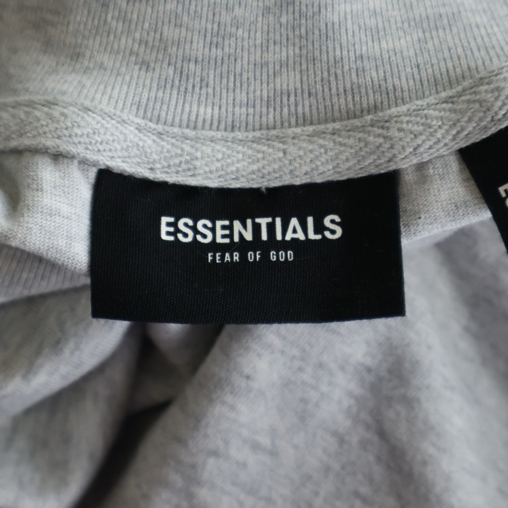 FEAR OF GOD ESSENTIALS(フィアオブゴッド エッセンシャルズ) L/S T-SHIRT リフレクター 長袖Tシャツ ロンT グレー