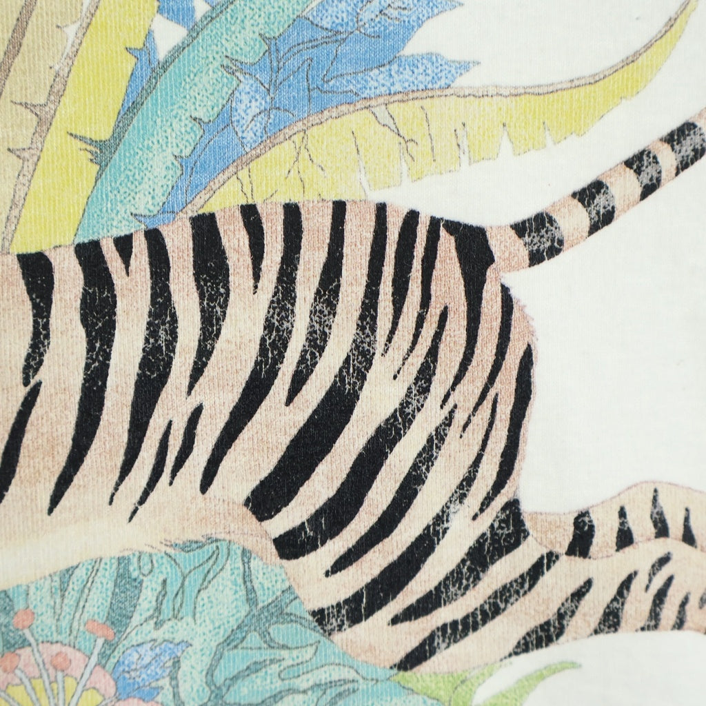 GUCCI(グッチ) 22SS Tiger T-Shirt タイガープリント 半袖Tシャツ ホワイト 548334 XJD3W