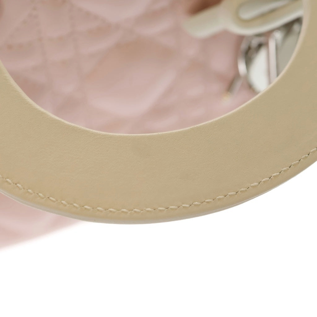 Christian Dior(クリスチャンディオール) Lady Dior チェーンバッグ ミニ ショルダーバッグ ピンク レディース