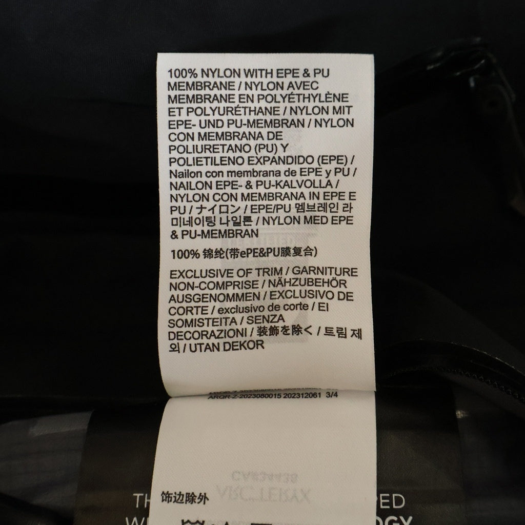 ARC'TERYX(アークテリクス) BETA JACKET ベータ ジャケット マウンテンパーカー ブラック X000010513
