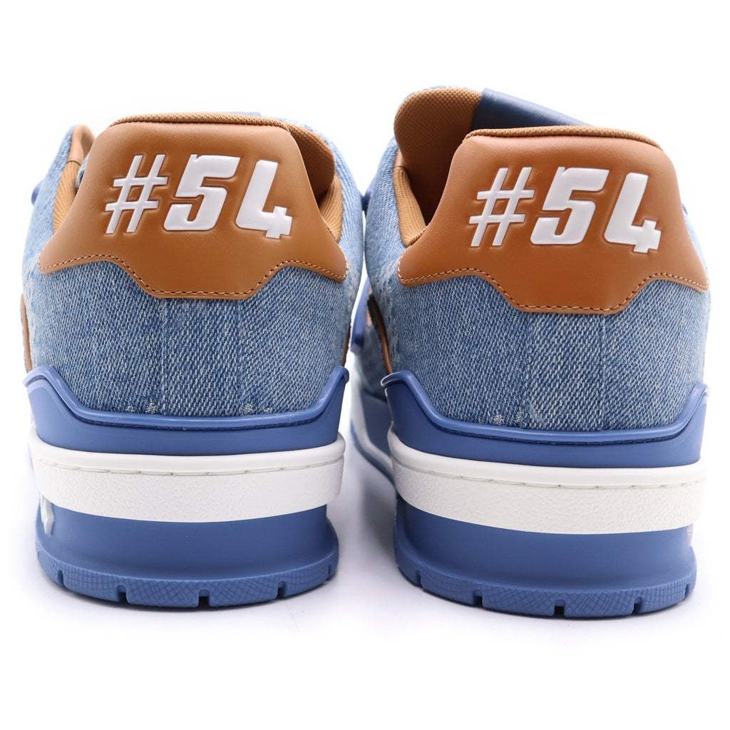 LOUIS VUITTON(ルイヴィトン) LV Trainer 1AD6DI デニム ローカットスニーカー インディゴ