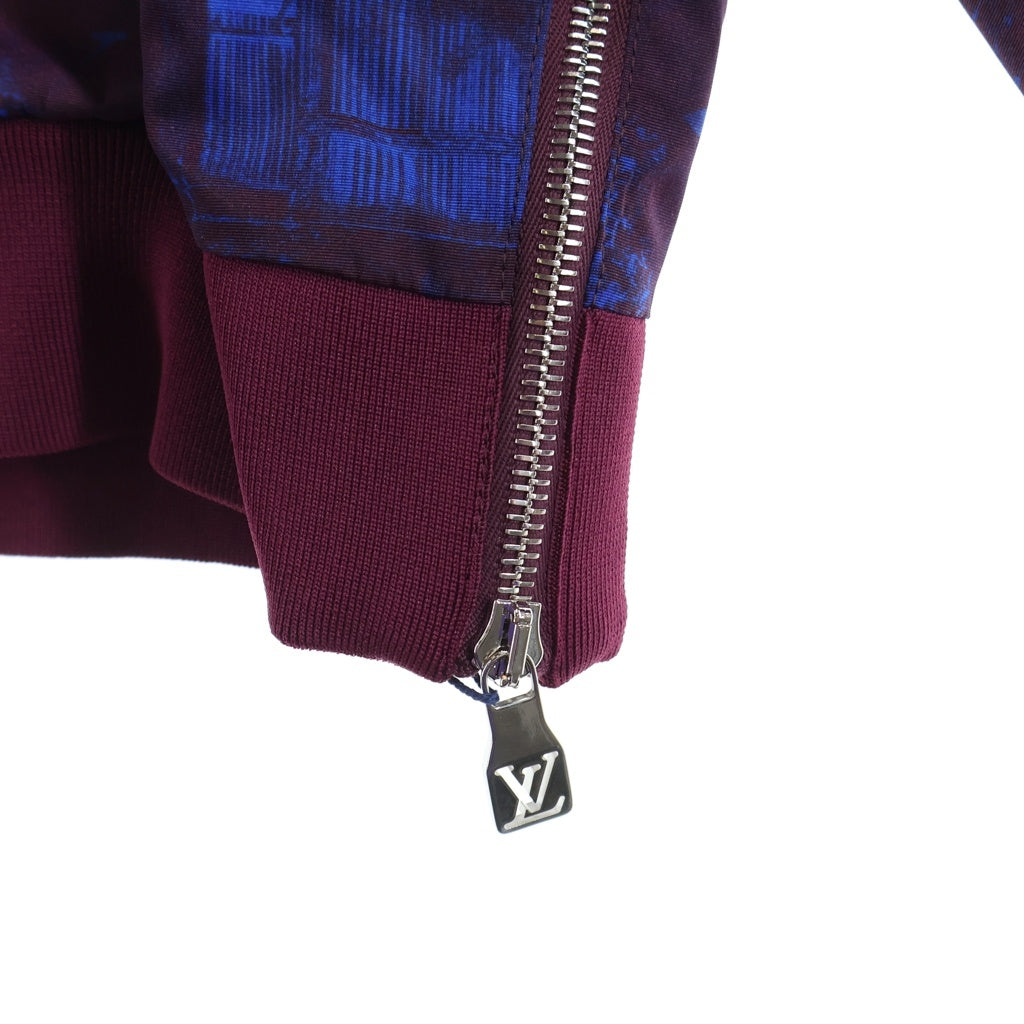 LOUIS VUITTON(ルイヴィトン) Printed Nylon Pullover RM251MM RBL HSB14W プリントナイロンプルオーバー パープル/ブルー