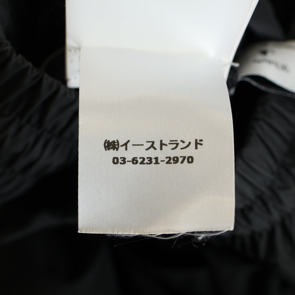 OFF-WHITE(オフホワイト) ロゴパッチ ワイドナイロンロングパンツ ブラック OMCA238F22FAB002