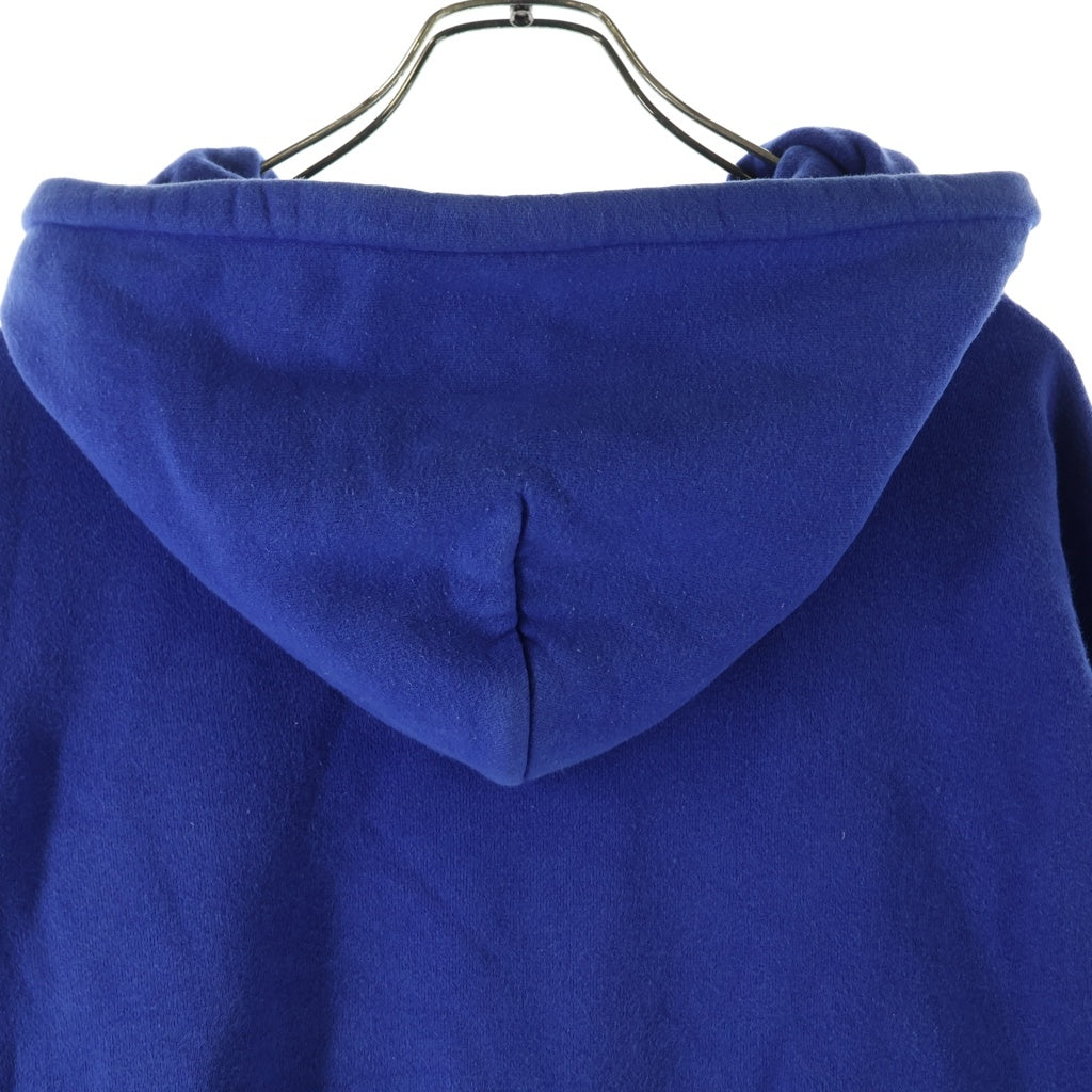 doublet(ダブレット) 17AW ×424 HOODED SWEATSHIRT 17AW424CS70-2 フォント プルオーバー フーディー パーカー ブルー