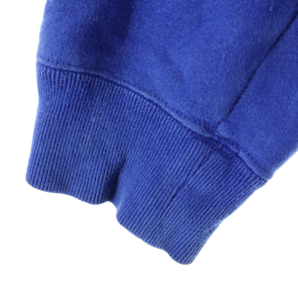 doublet(ダブレット) 17AW ×424 HOODED SWEATSHIRT 17AW424CS70-2 フォント プルオーバー フーディー パーカー ブルー