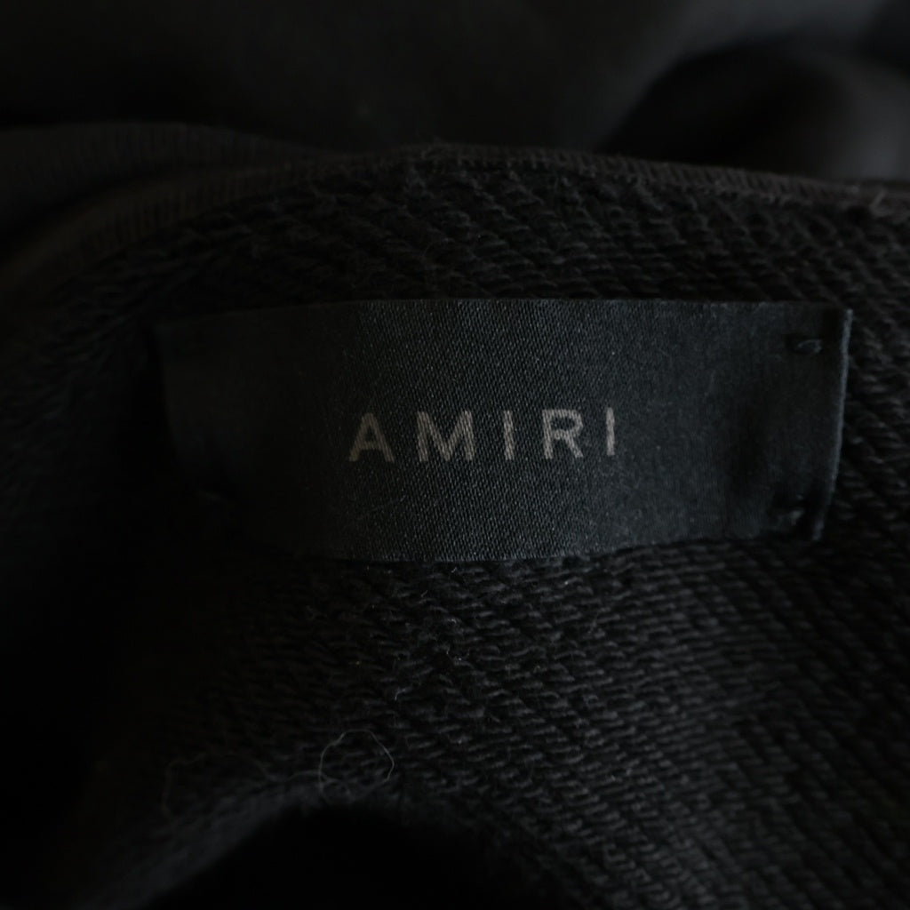 AMIRI(アミリ) PEGASUS HOODIE AMJYHD1080 ペガサスプリント プルオーバーフーディーパーカー ブラック