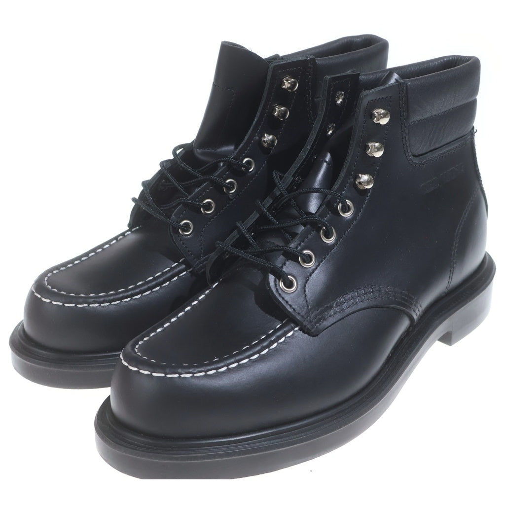 RED WING(レッド ウイング) 8133 SuperSole 6-inch Moc Black Chrome スーパーソール モックトゥ レザーブーツ ブラック US9.5/27.5cm