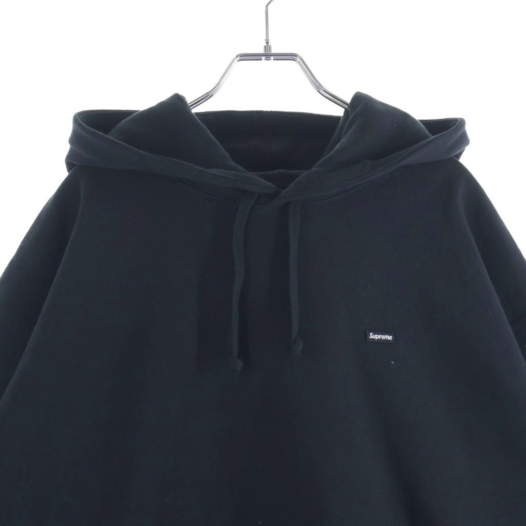 SUPREME(シュプリーム) 25AW Small Box Hooded Sweatshirt Black スモールボックスロゴ プルオーバースウェットパーカー フーディー ブラック