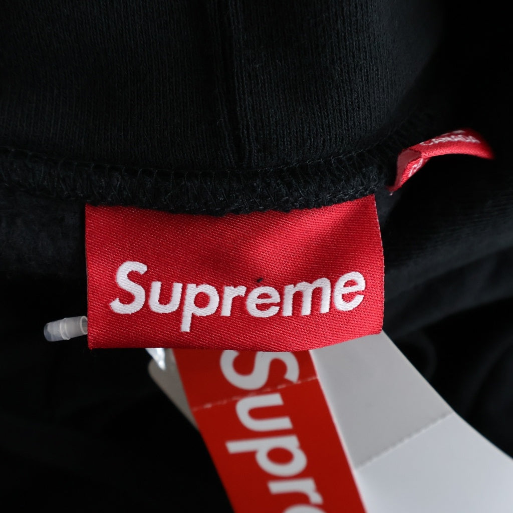 SUPREME(シュプリーム) 25AW Small Box Hooded Sweatshirt Black スモールボックスロゴ プルオーバースウェットパーカー フーディー ブラック