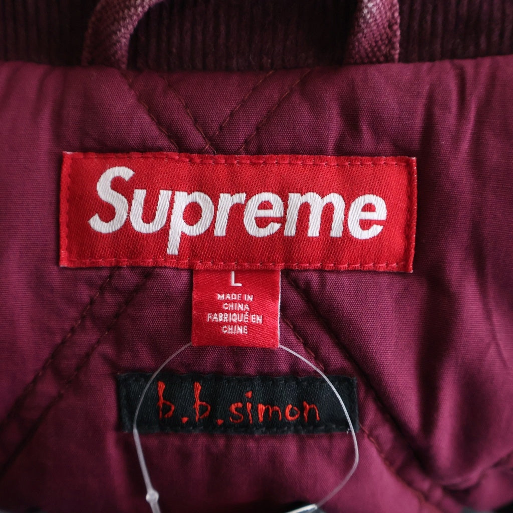 SUPREME(シュプリーム) 24AW B.B. Simon Studded Work Jacket Burgundy? B.B.サイモン スタッズワークジャケット バーガンディ