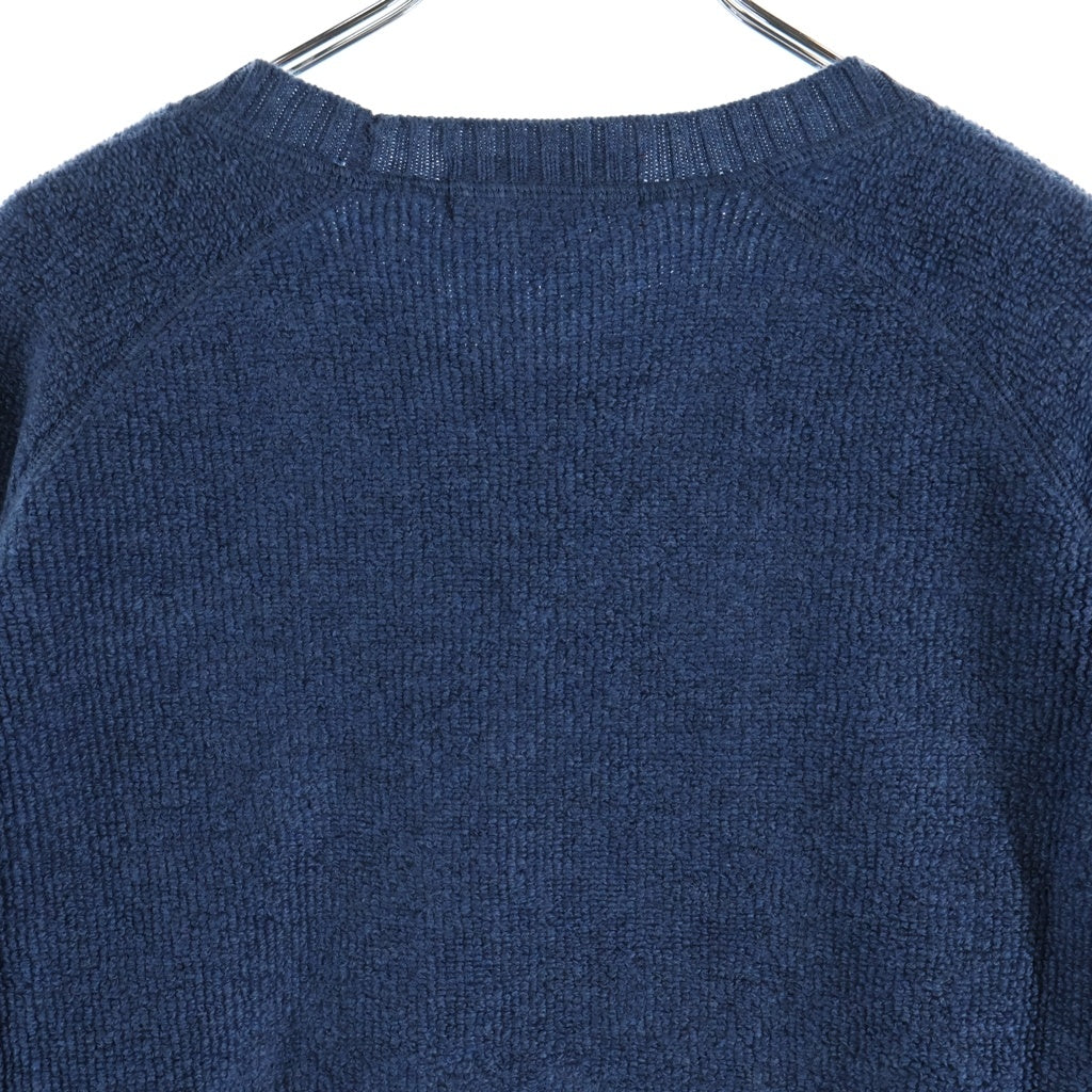 SUPREME(シュプリーム) 24AW Terry Small Box Sweater Blue テリー スモールボックスロゴ クルーネックニットセーター ブルー