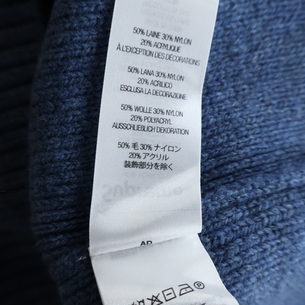 SUPREME(シュプリーム) 24AW Terry Small Box Sweater Blue テリー スモールボックスロゴ クルーネックニットセーター ブルー