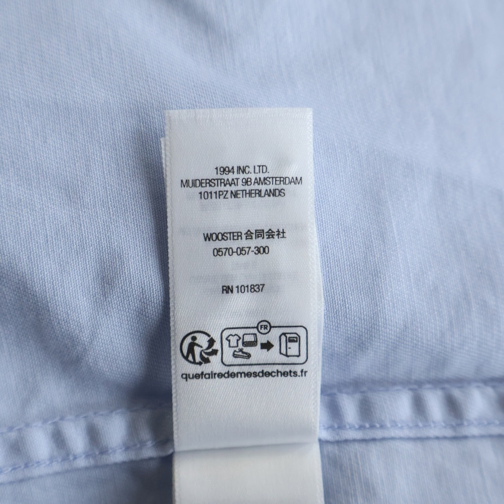 SUPREME(シュプリーム) 26SS Small Box Shirt Light Blue スモールボックスロゴ 長袖シャツ ブルー