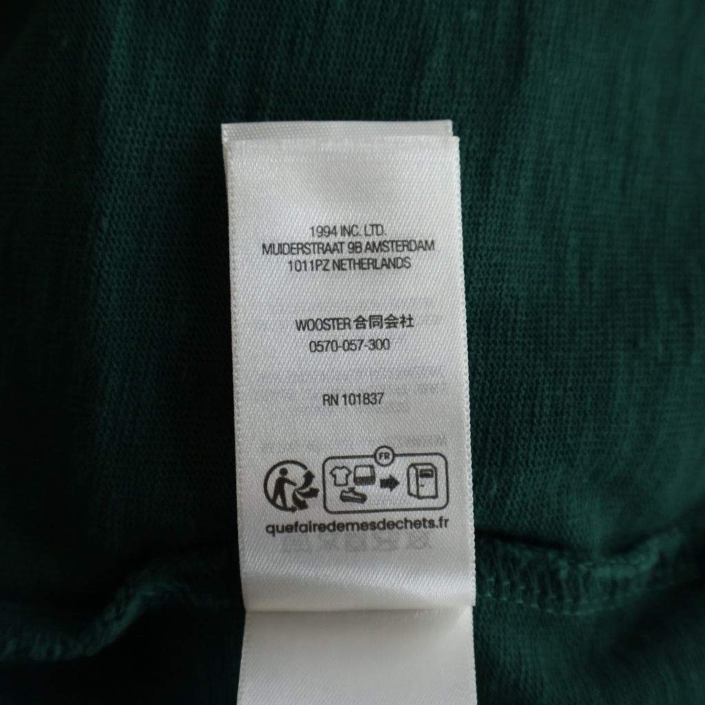 SUPREME(シュプリーム) 25AW Collegiate Appliqu? S/S Top Green カレッジ アップリケ 半袖Tシャツ グリーン