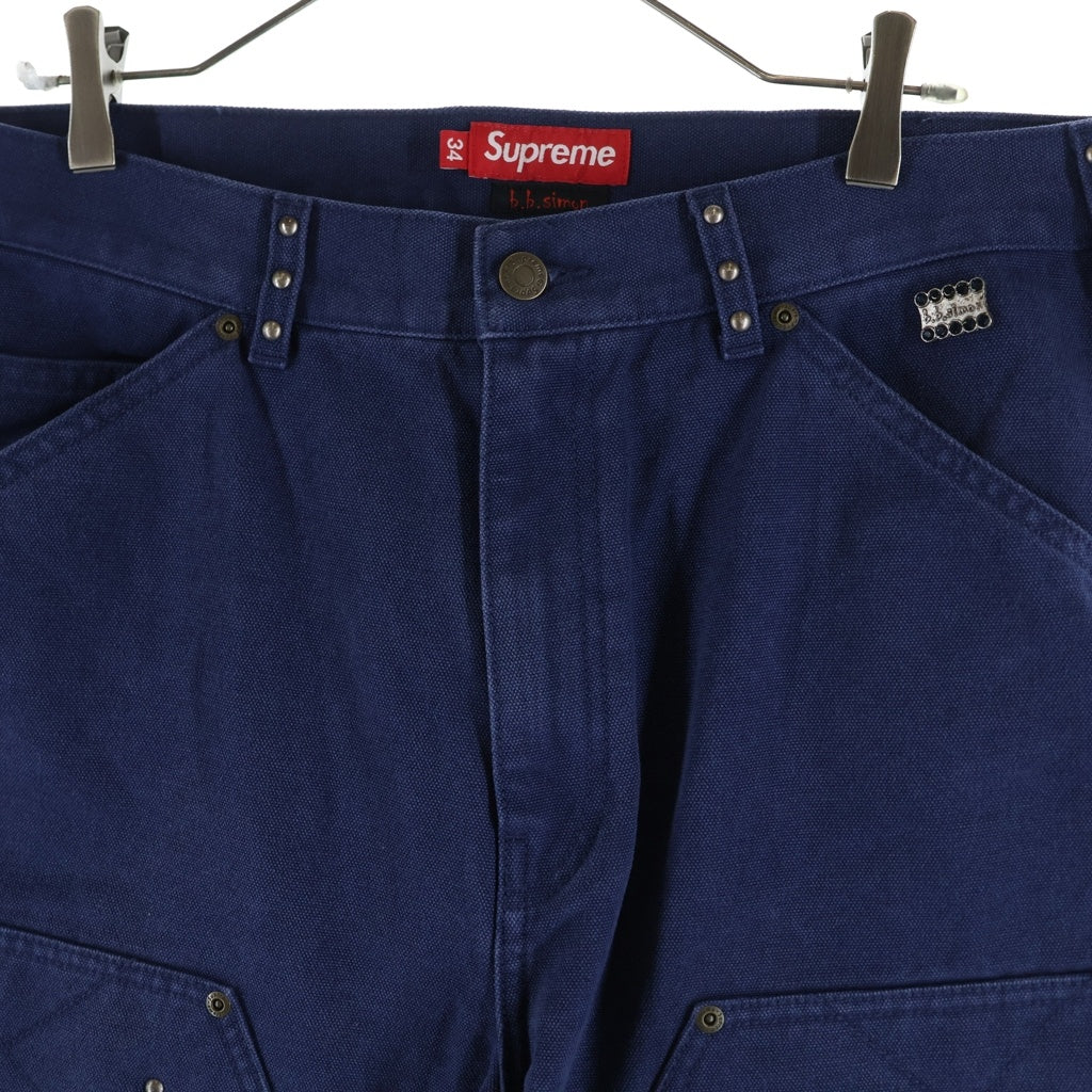 SUPREME(シュプリーム) 25AW B.B.Simon Quilted Double Knee Painter Pant Navy B.B.サイモン キルティング ダブルニー ペインターパンツ ネイビー