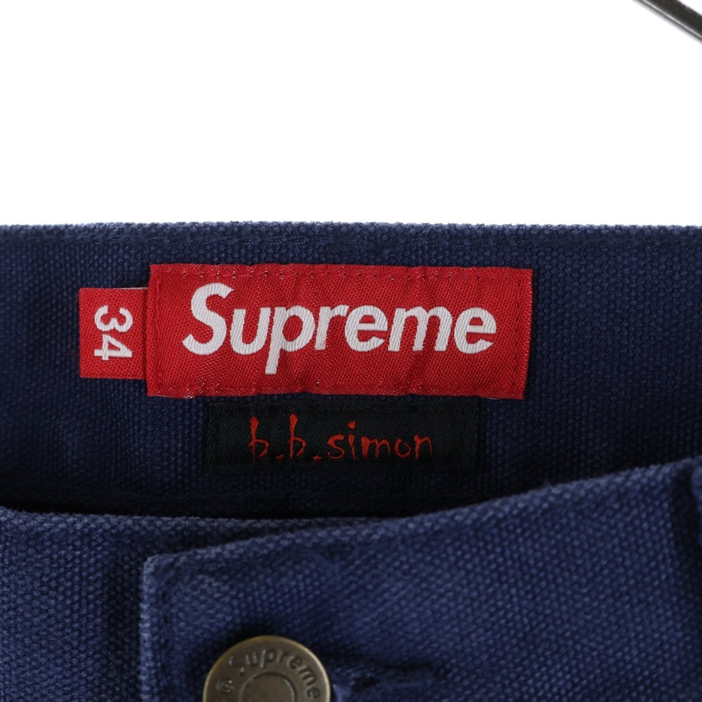 SUPREME(シュプリーム) 25AW B.B.Simon Quilted Double Knee Painter Pant Navy B.B.サイモン キルティング ダブルニー ペインターパンツ ネイビー