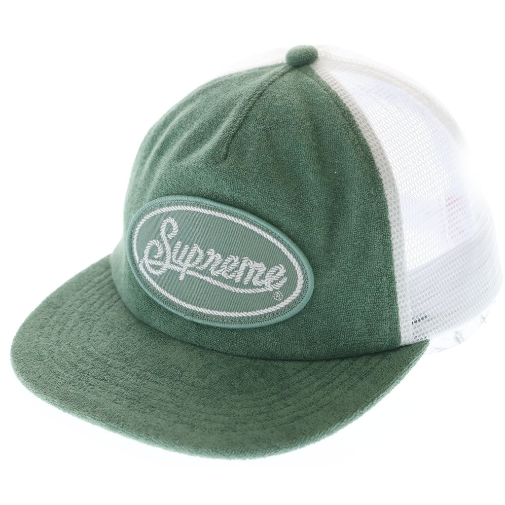 SUPREME(シュプリーム) 24SS Terry Mesh Back 5-Panel Work Teal テリー メッシュ 5パネルキャップ 帽子 グリーン