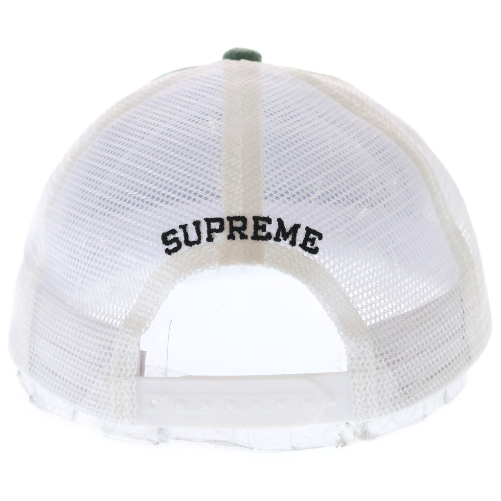 SUPREME(シュプリーム) 24SS Terry Mesh Back 5-Panel Work Teal テリー メッシュ 5パネルキャップ 帽子 グリーン