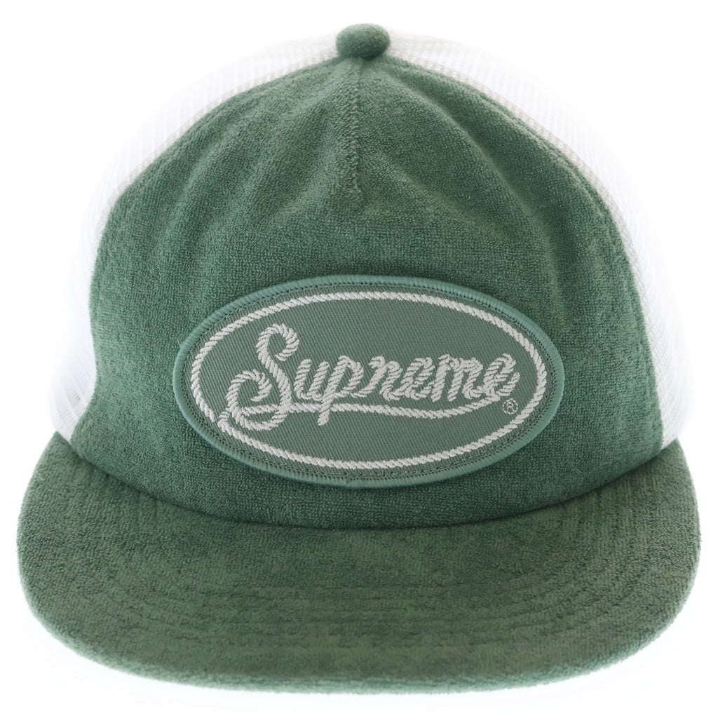SUPREME(シュプリーム) 24SS Terry Mesh Back 5-Panel Work Teal テリー メッシュ 5パネルキャップ 帽子 グリーン