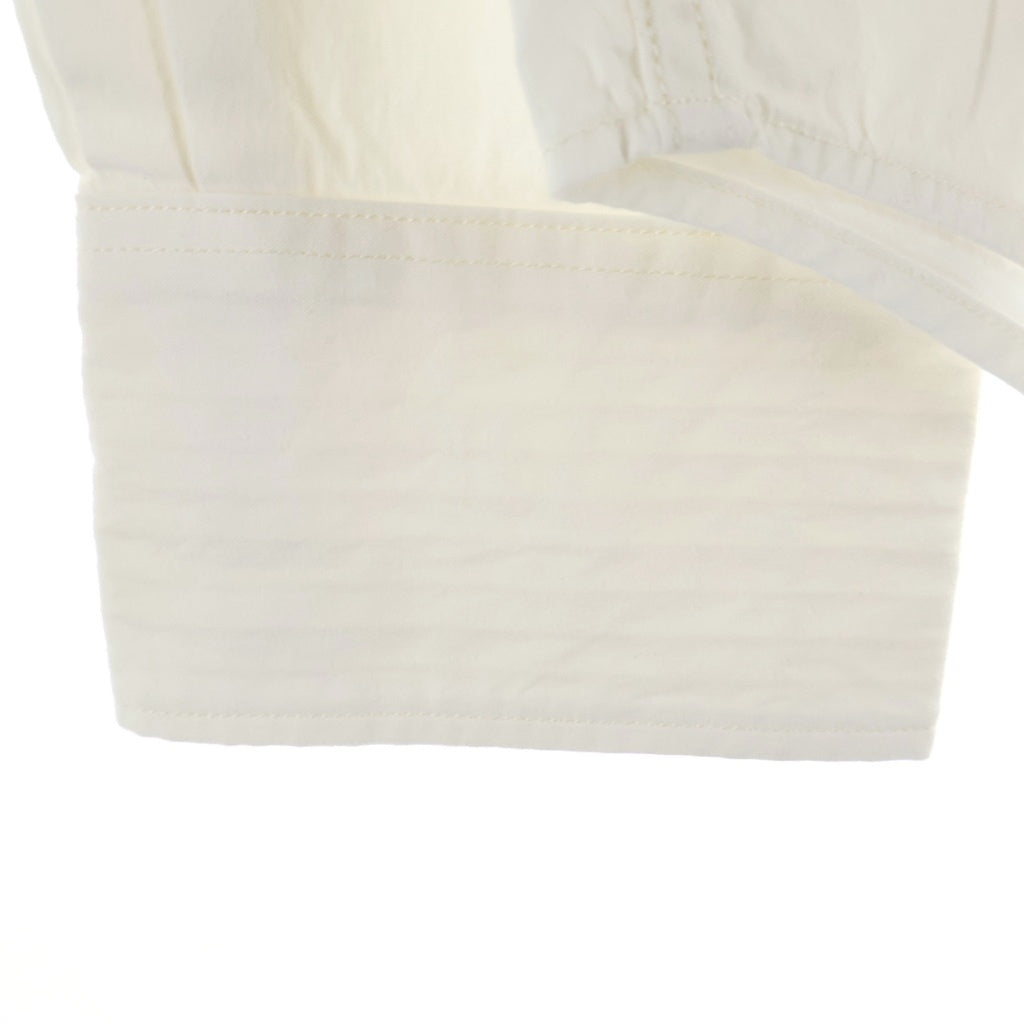 RRL(ダブルアールエル) Slim-Fit Poplin Western Shirt White スリムフィット 長袖ウェスタンシャツ ホワイト