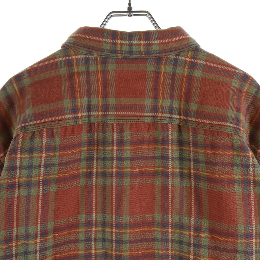 RRL(ダブルアールエル) Check Twill Work Shirt Red/Blue/Green 長袖チェックシャツ ワークシャツ マルチ