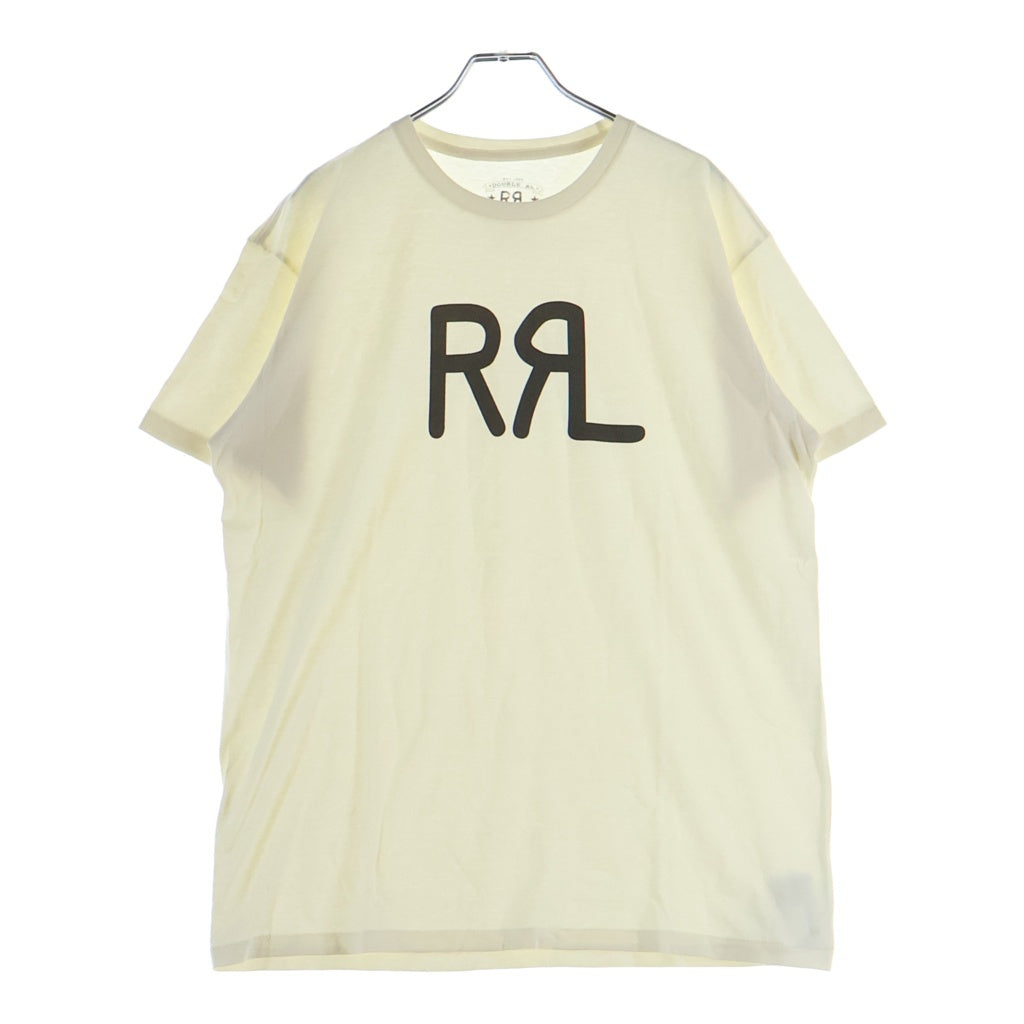 RRL(ダブルアールエル) Ranch Logo Tee White 半袖Tシャツ ホワイト