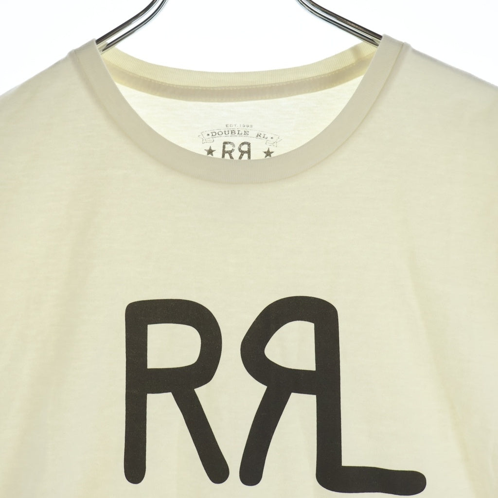 RRL(ダブルアールエル) Ranch Logo Tee White 半袖Tシャツ ホワイト