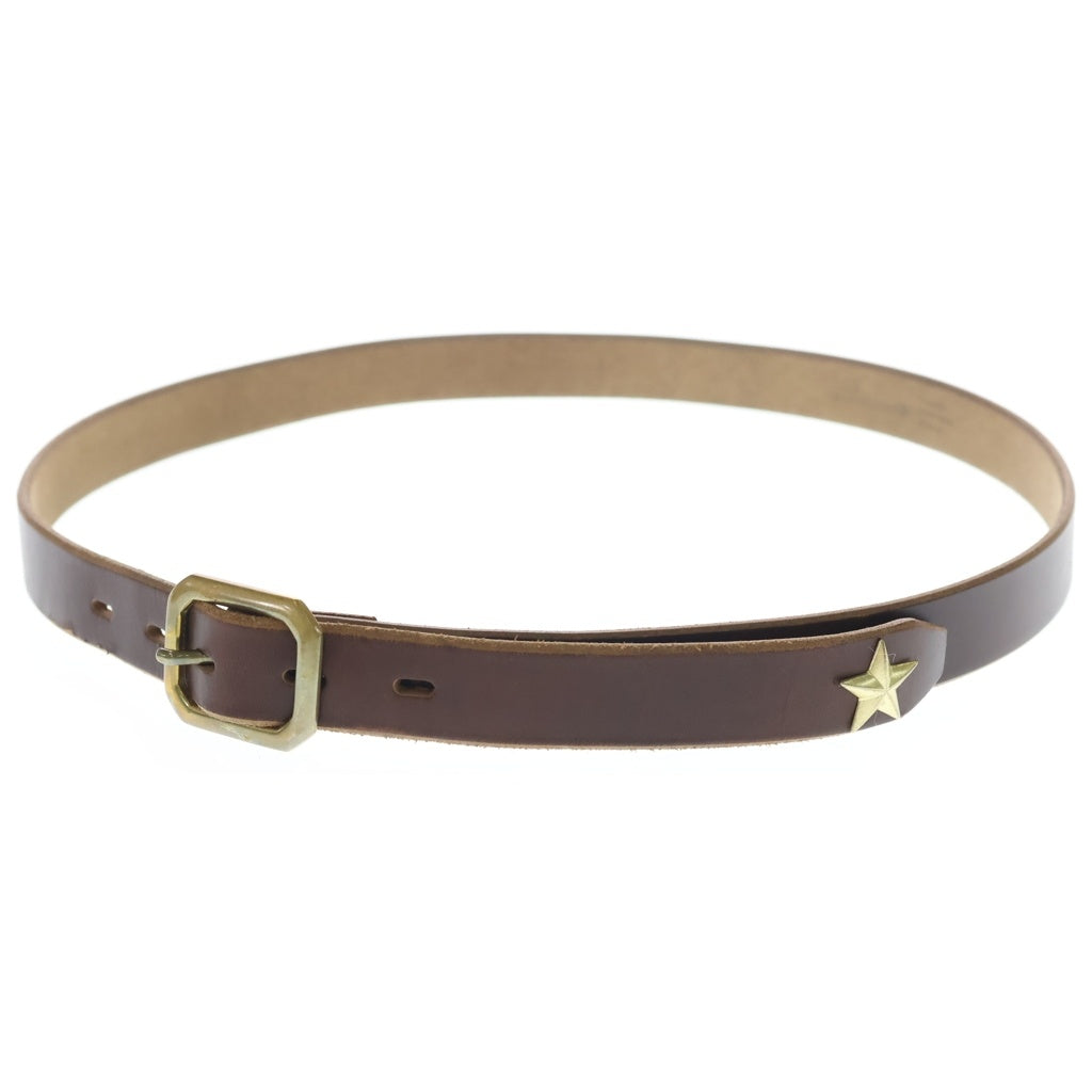 SCHOTT(ショット) PERFECT BELT NARROW Brown パーフェクト ナロー レザーベルト ブラウン 3129046