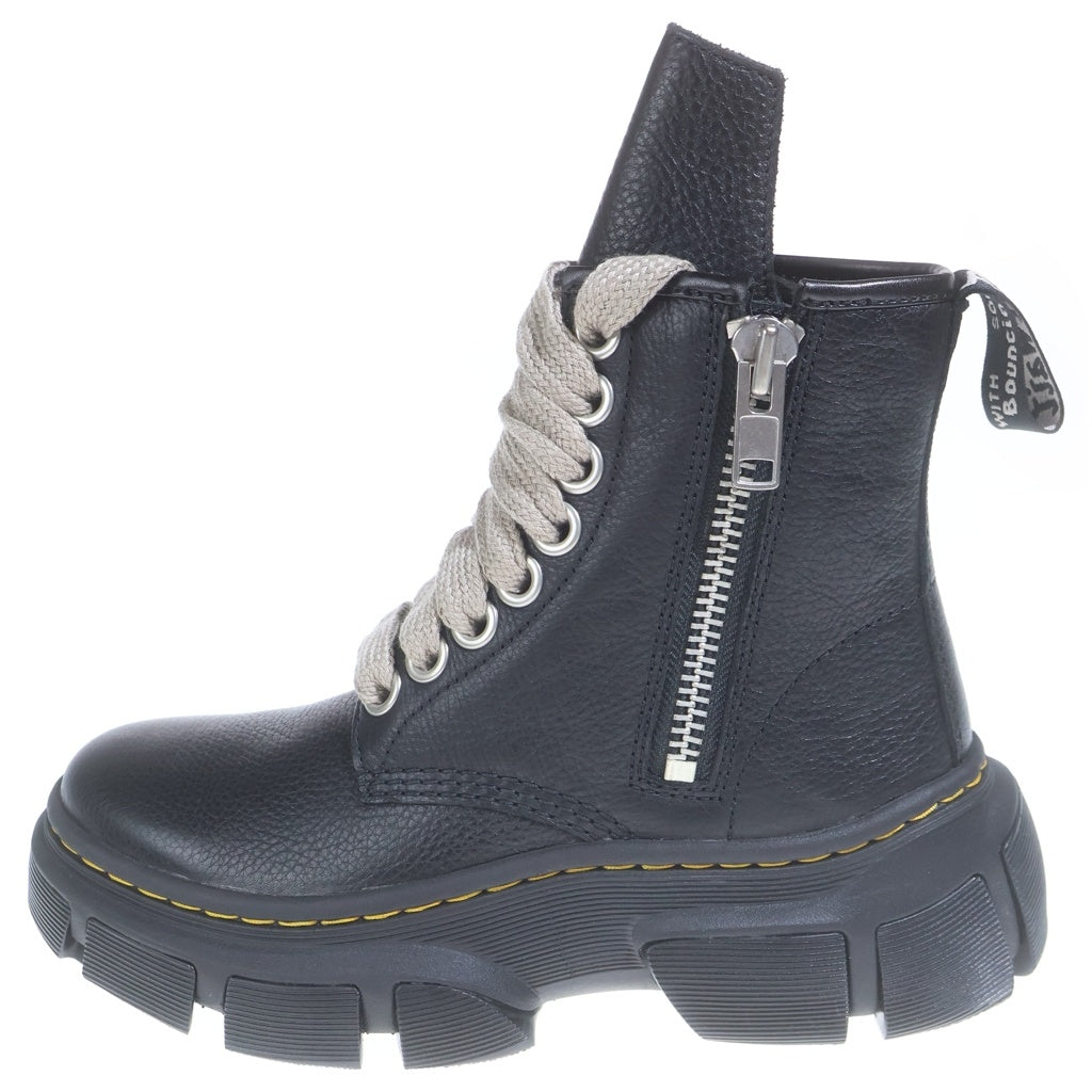 Rick Owens(リックオウエンス) ×Dr.Martens 1460 DMXL JUMBO LACE BOOT ドクターマーチン ジャンボレース ハイカットレザーブーツ ブラック 31755001
