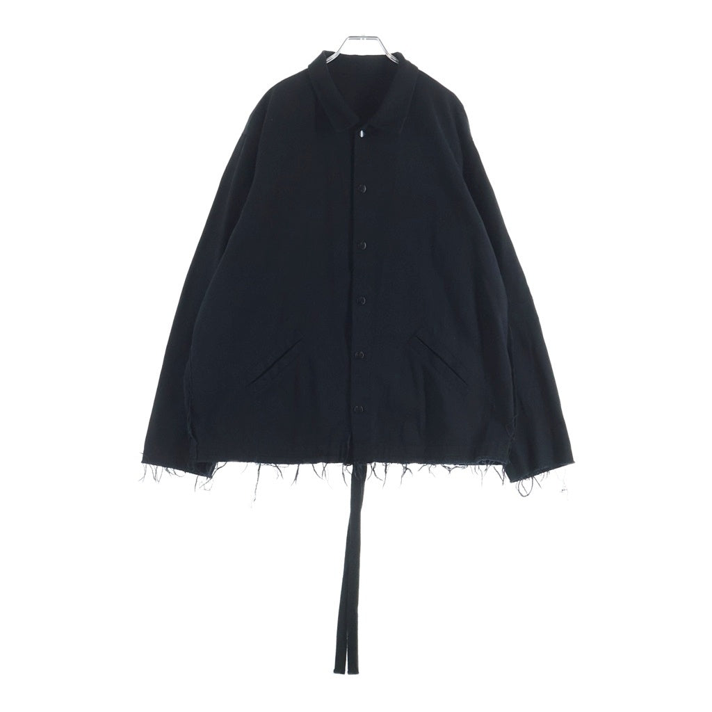 UNDERCOVER(アンダーカバー) 25AW ARCHIVE COLLECTION COACH JACKET 復刻 ホツレコーチジャケット ブルゾン ブラック UC2E9212