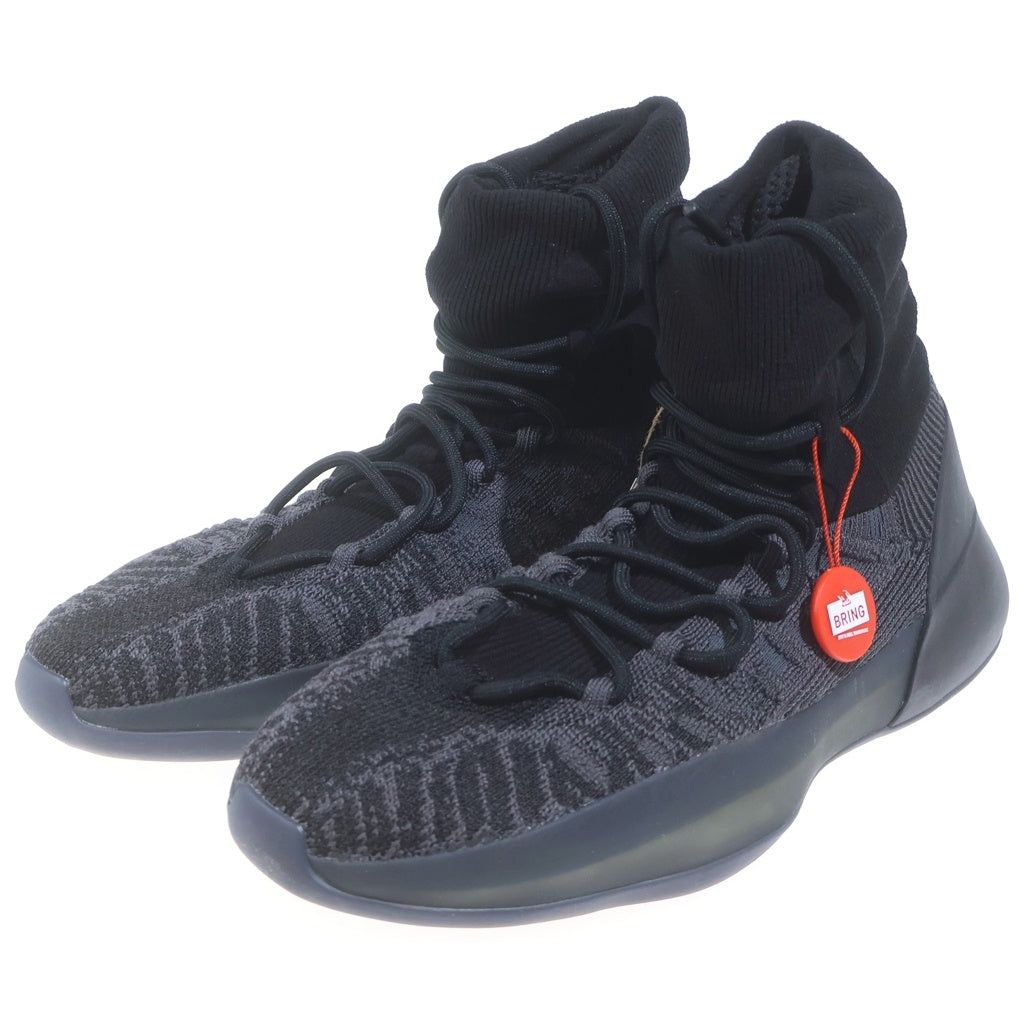 adidas(アディダス) YZY BSKTBL KNIT SLATE ONYX イージー バスケットボール ニット スレートオニキス ハイカットスニーカー US10.5/28.5cm ブラック