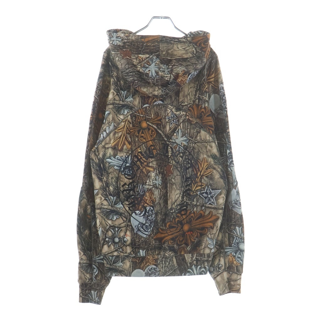 CHROME HEARTS(クロムハーツ) ×NIKE ×NOCTA DRAKE HOODIE ナイキ ノクタ ドレイク バックホースシュープリント プルオーバースウェットパーカー マルチカラー