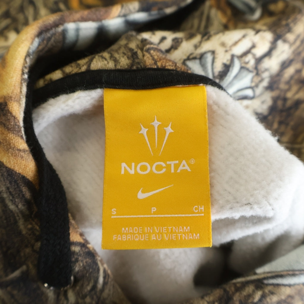 CHROME HEARTS(クロムハーツ) ×NIKE ×NOCTA DRAKE HOODIE ナイキ ノクタ ドレイク バックホースシュープリント プルオーバースウェットパーカー マルチカラー