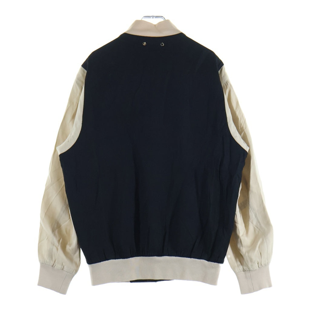 LOUIS VUITTON(ルイヴィトン) 10SS Stadium Jacket レーヨン スタジアムジャケット スタジャン ブラック RM101M MQBS11ST6