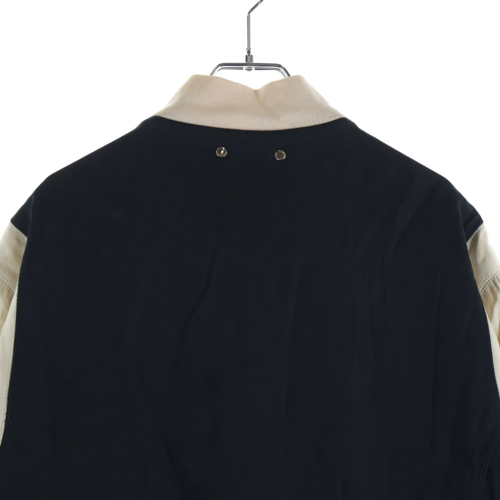 LOUIS VUITTON(ルイヴィトン) 10SS Stadium Jacket レーヨン スタジアムジャケット スタジャン ブラック RM101M MQBS11ST6