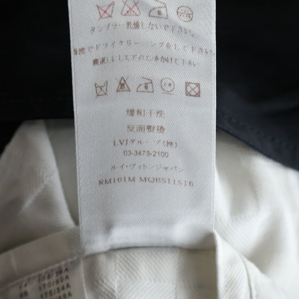 LOUIS VUITTON(ルイヴィトン) 10SS Stadium Jacket レーヨン スタジアムジャケット スタジャン ブラック RM101M MQBS11ST6