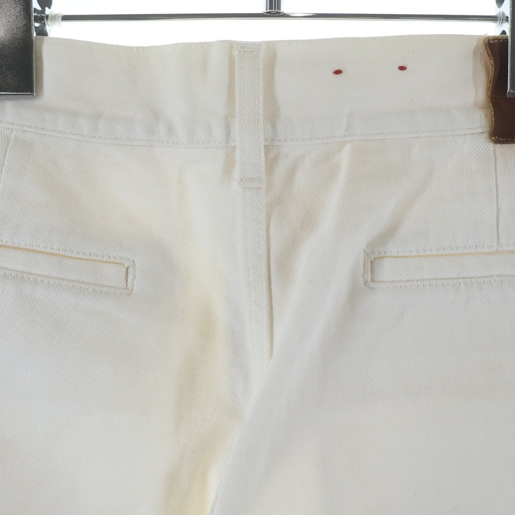 GUCCI(グッチ) Stripe Cotton Shorts サイドライン ショーツ ハーフパンツ ホワイト レディース 527632 XRB86