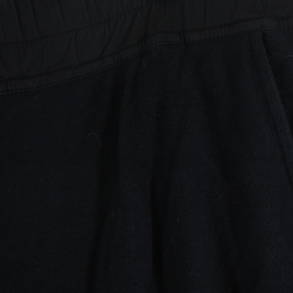 DRKSHDW(ダークシャドウ) 18AW Drawstring Pants ドローストリング サルエルパンツ ブラック DU18F7394-BG