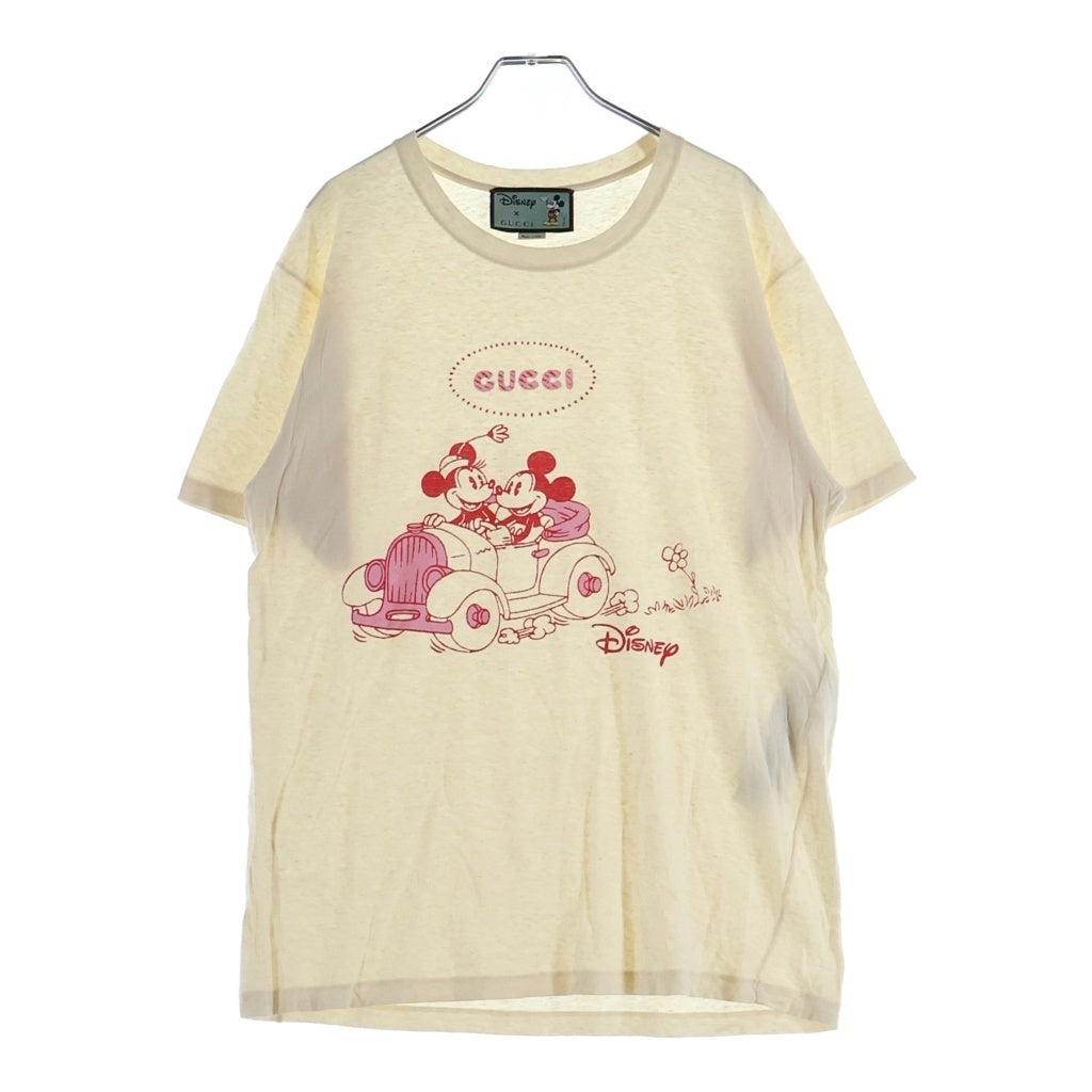 GUCCI(グッチ) ×Disney T-Shirt ディズニー 半袖Tシャツ アイボリー 604176 XJB6T