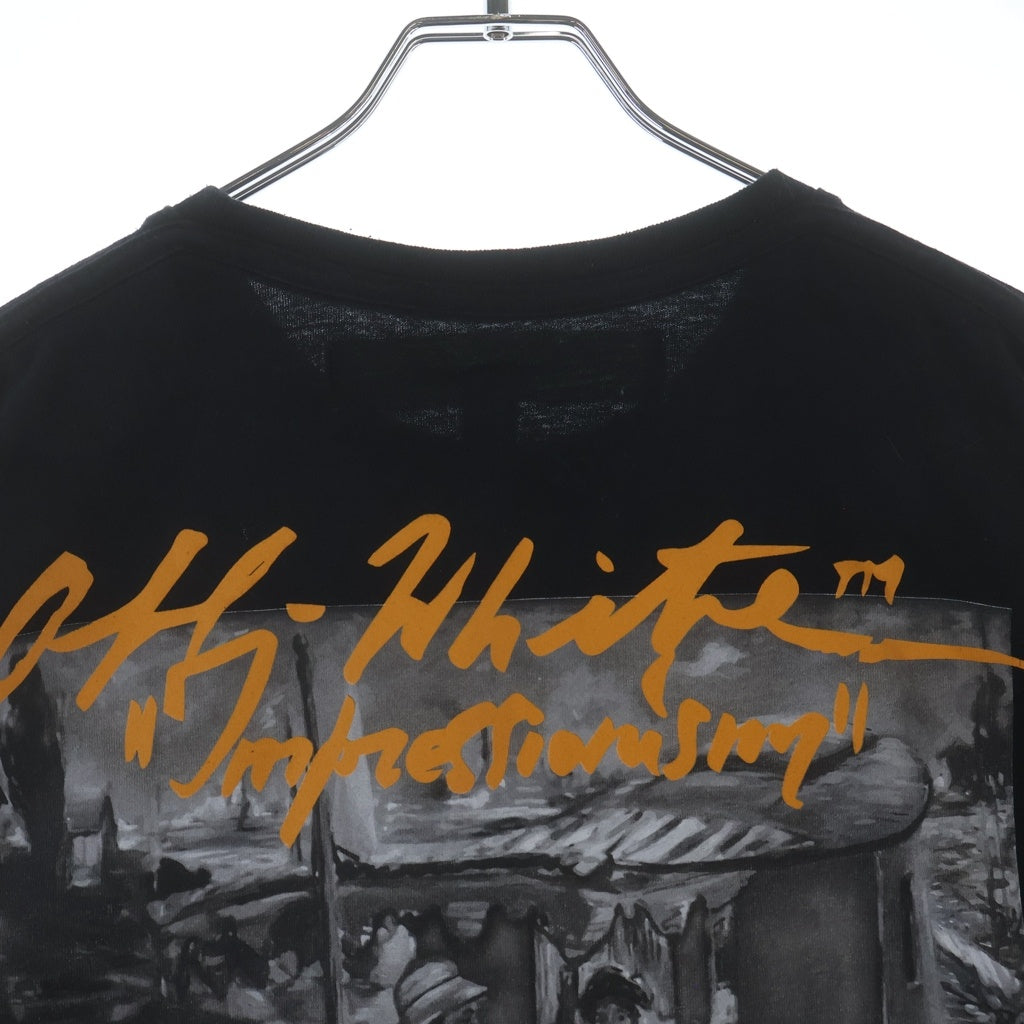 OFF-WHITE(オフホワイト) 19SS Summer Over T-shirt オーバーサイズ半袖Tシャツ ブラック OMAA038R19185009