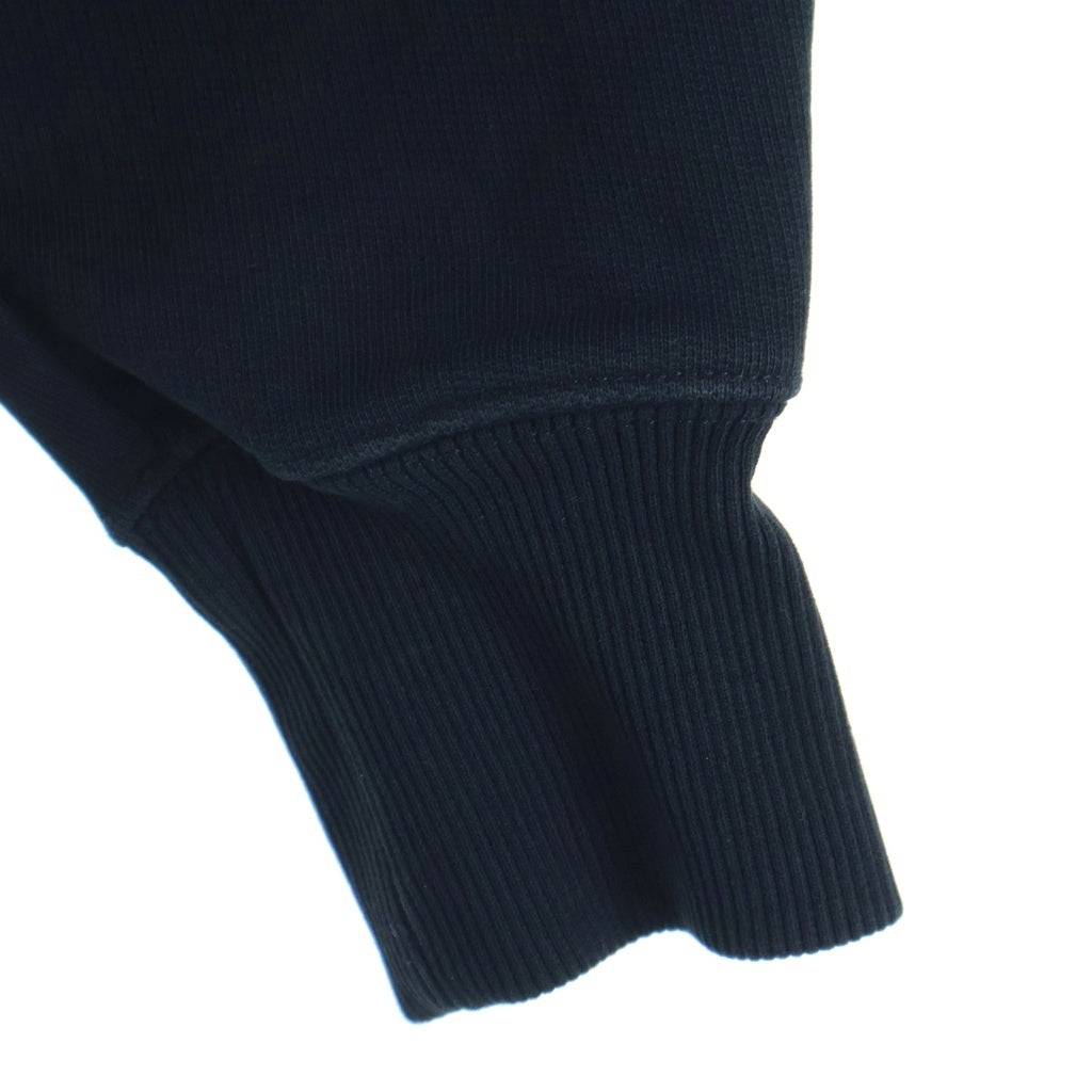 AMI Alexandre Mattiussi(アミアレクサンドルマテュッシ) Hoodie ハートロゴ プルオーバースウェットパーカー フーディー ブラック A20HJ057.747