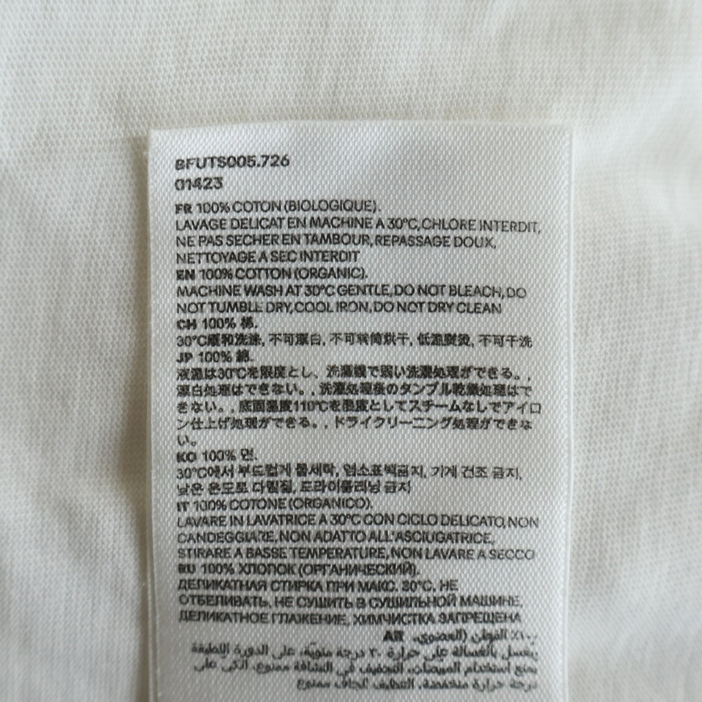 AMI Alexandre Mattiussi(アミアレクサンドルマテュッシ) T-Shirt ハートロゴ 半袖Tシャツ ホワイト BFUTS005.726