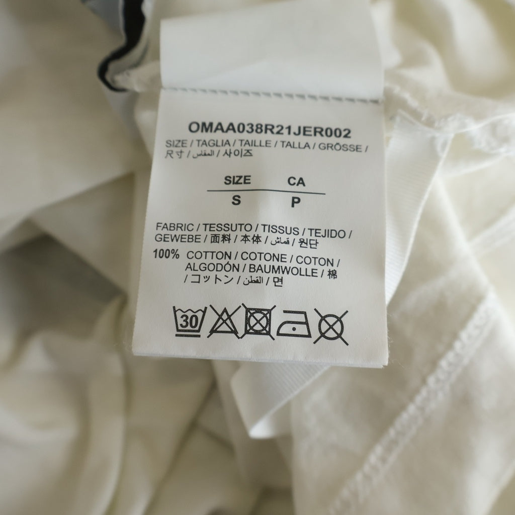 OFF-WHITE(オフホワイト) 21SS Makers Arrow T-Shirt 半袖Tシャツ ホワイト OMAA038R21JER002