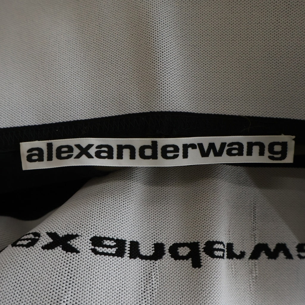ALEXANDER WANG(アレキサンダーワン) Safari Shorts ウエストロゴ ショーツ ハーフパンツ カーキ レディース 1WC1224450